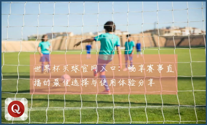 世界杯买球官网入口:畅享赛事直播的最佳选择与使用体验分享