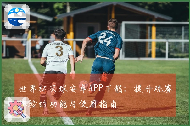 世界杯买球安卓APP下载：提升观赛体验的功能与使用指南